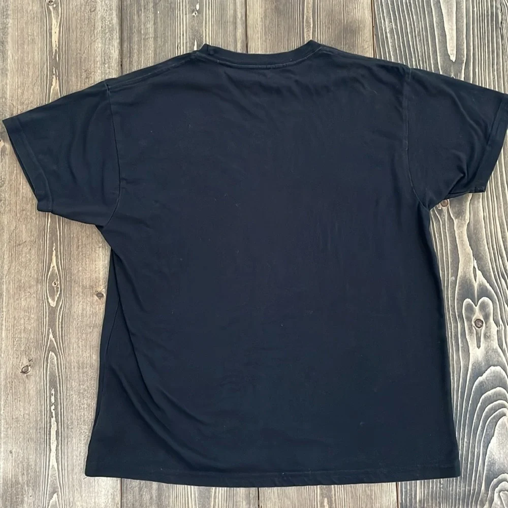 Realtree Black Short Sleeve Tee with Yellow Logo